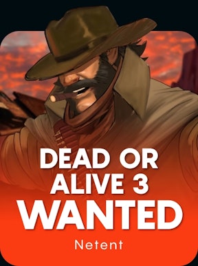 Dead or Alive 3 Wanted slot artwork