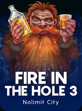 Fire in the Hole 3 slot artwork